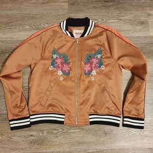 Mossimo Tropical Bomber Jacket